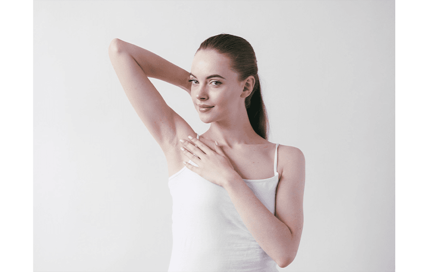 underarm hair removal